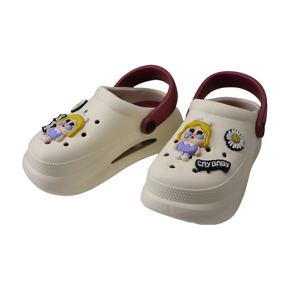 خرید آنلاین دمپایی دخترانه آرین مدل کراس کرای بیبی کد 279